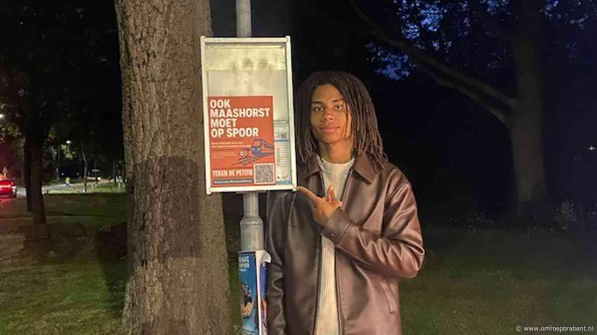 Scholier Julian (19) wil treinstation terug in Uden en hij is niet de enige