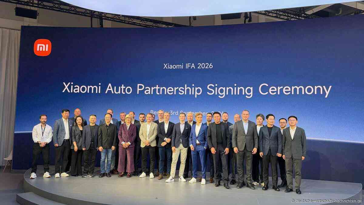 Xiaomi-Autos: Elektro-Offensive startet 2027 in Deutschland