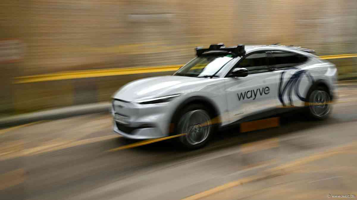 Robotaxis rollen jetzt auch durch London