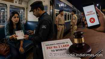 Woman had valid train berth, but midnight deboarding &amp; lost job; Railways ordered to pay Rs 2 lakh