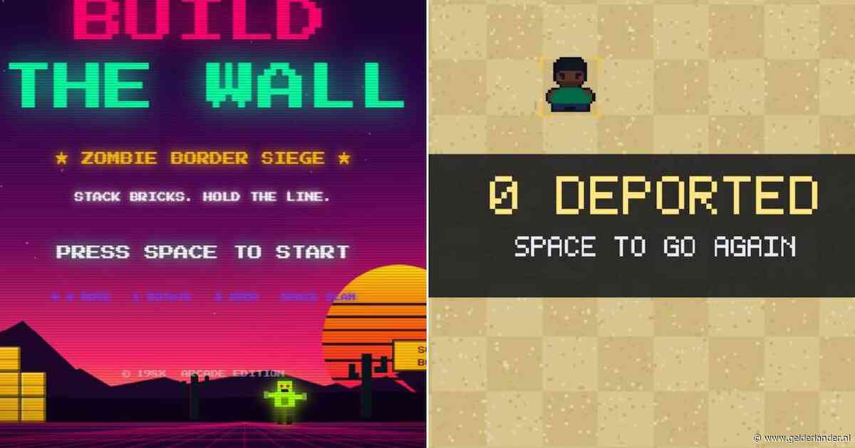 Witte Huis presenteert game waarin je op migranten jaagt bij de grens, kritiek is fel: ‘Misselijkmakend’