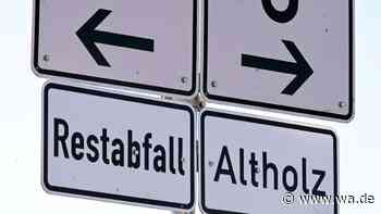 Neuer Wertstoffhof in Hamm: Hausmüll und Bioabfälle bleiben verboten