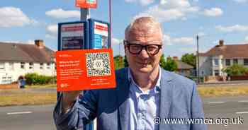 Live departure information now at all 6,700 West Midland bus stop poles