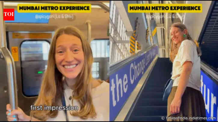US Creator Lauds Mumbai Metro: Viral video hails clean, safe, cheap ride; says New York lags