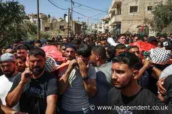 Two teenagers killed as Palestinian villagers resist ‘theft’ of sheep by Israeli settlers