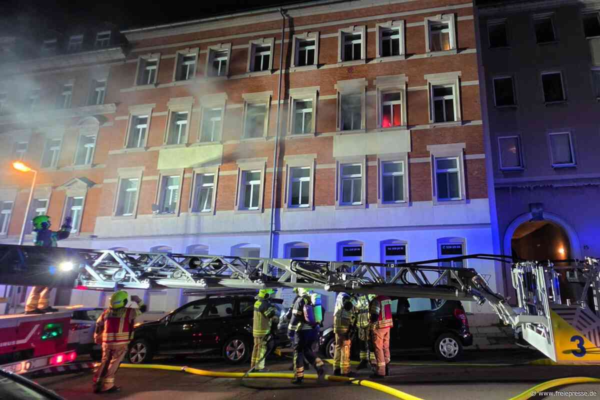Mann sprengt in Chemnitz mutmaßlich eigene Wohnung in die Luft: Polizei nimmt ihn fest