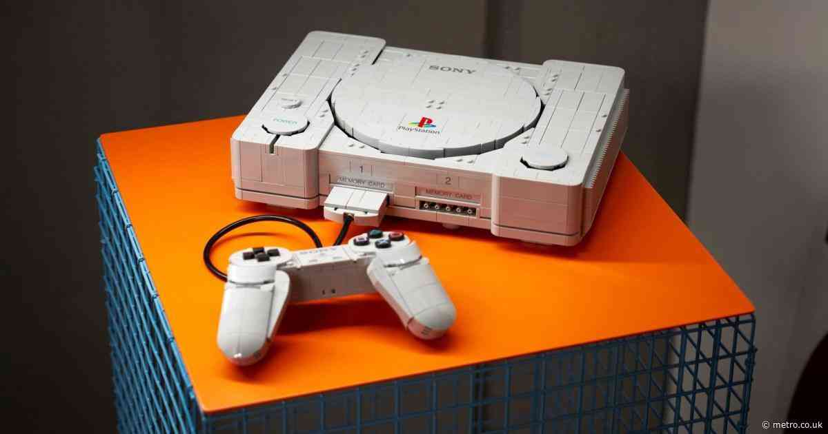 Lego PlayStation console is a thing of a beauty – with classy Ape Escape homage