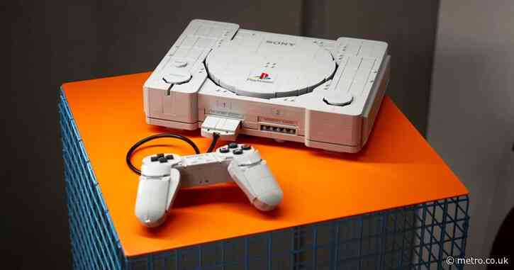 Lego PlayStation console is a thing of a beauty – with classy Ape Escape homage