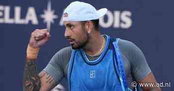 Nick Kyrgios mag weer tennissen na verkorte schorsing voor cocaïnegebruik