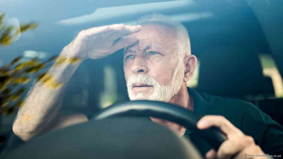DVLA issues driving licence message to anyone aged 70 as eyesight rule explained
