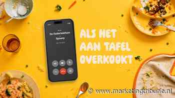De Oudertelefoon krijgt plek voor eettafelstress