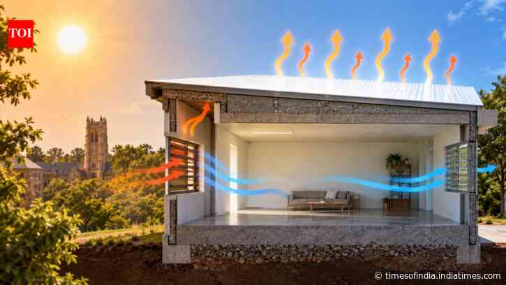 In 2023, Princeton researchers tested radiative cooling, keeping a building 3.9°C cooler
