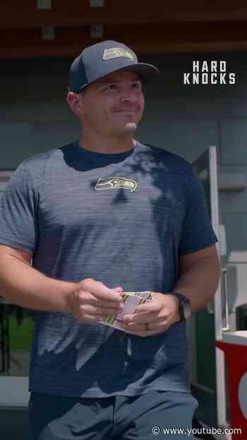 The winning kind of coach. Hard Knocks: Training Camp with the Seahawks out now on @hbomax