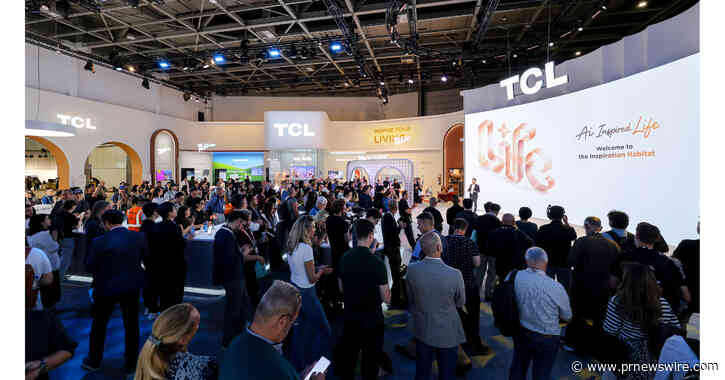 Inspirováno životem, poháněno umělou inteligencí: TCL na veletrhu IFA 2026 nově definuje každodenní zážitky