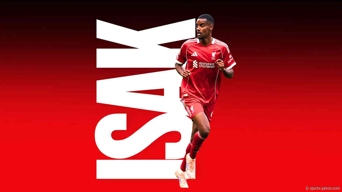 What? Alexander Isak has an unlikely rival to his No9 position at Liverpool