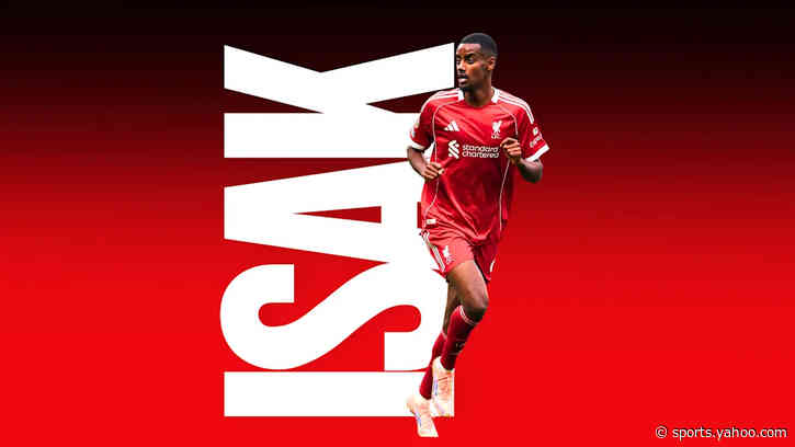 What? Alexander Isak has an unlikely rival to his No9 position at Liverpool