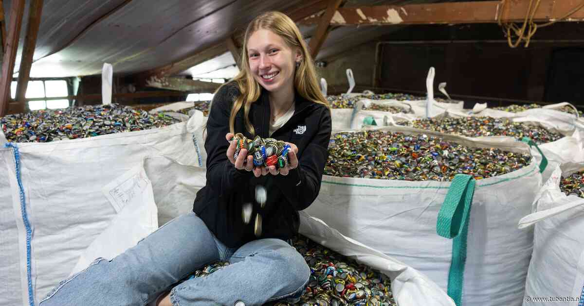 Sinds Tara 9 jaar was zamelde ze meer dan 40 miljoen flessendoppen in voor KiKa, maar nu móet ze stoppen