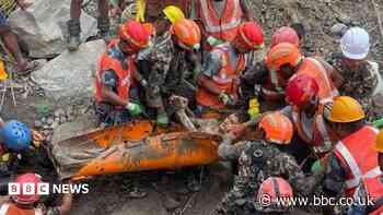 Watch: Moment workers are rescued from Nepal tunnel