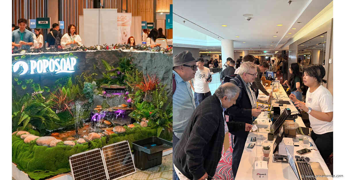 Poposoap Showcased a Complete Solar-Powered Water Garden at the Global Connect Show @ IFA 2026