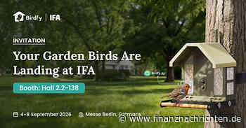 EQS-News: Birdfy debütiert auf der IFA 2026 mit einem wachsenden Portfolio an intelligenten Vogelbeobachtungsprodukten