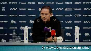 Frank Lampard on Coventry City's transfer business and why he's glad to see the window shut