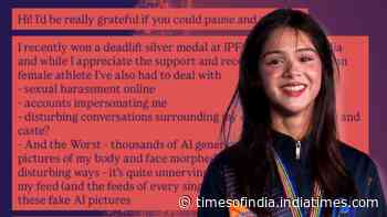 Indian powerlifter Keyaa Banerji speaks out on disturbing online abuse after 140kg silver