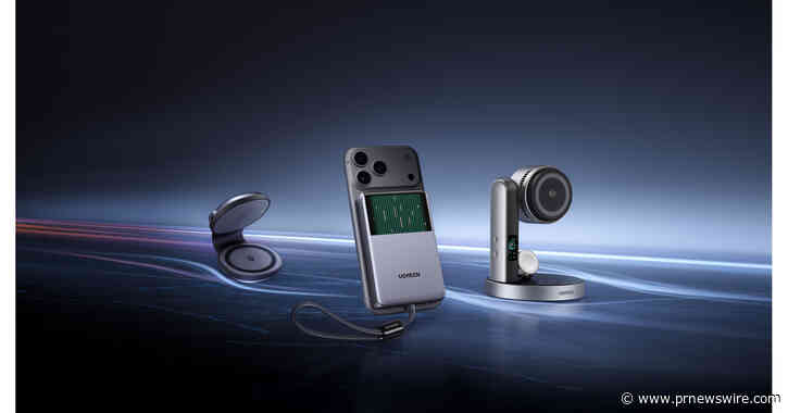 UGREEN dévoile sa nouvelle gamme MagFlow à l'IFA 2026 en présentant la première batterie externe magnétique Qi2 de 25 W au monde dotée d'un système de refroidissement liquide par micro-pompe