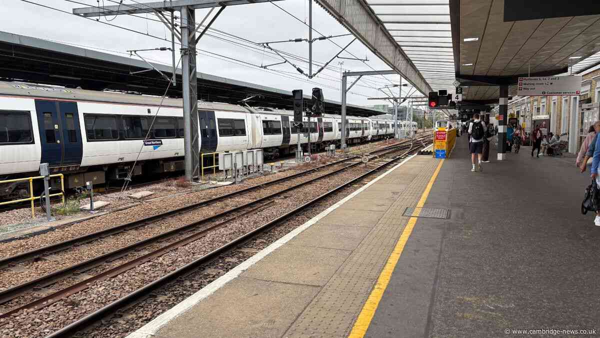 Person hit by train as trains affected by 'major disruption' in Cambridgeshire