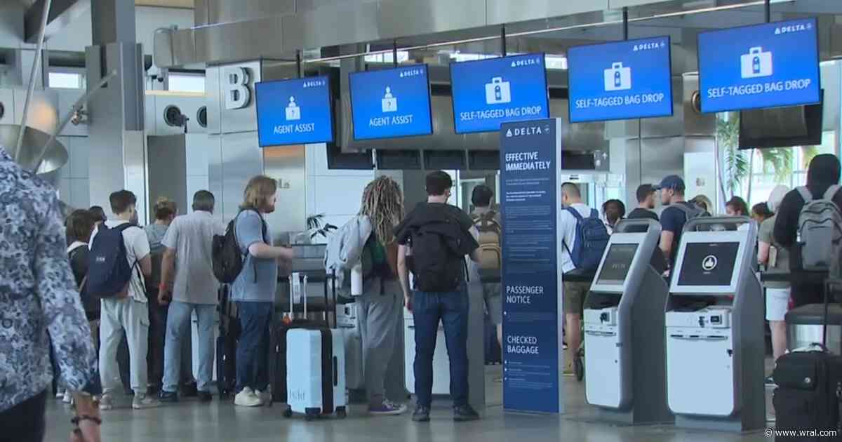 RDU prepares for more than 100,000 travelers this Labor Day