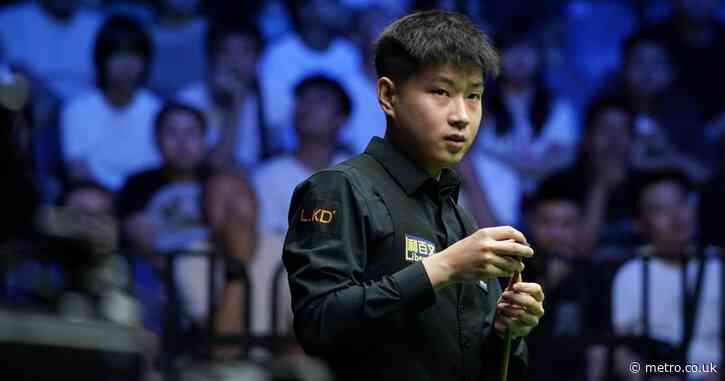 Zhao Xintong names the players he’s ‘studying’ in search for snooker perfection