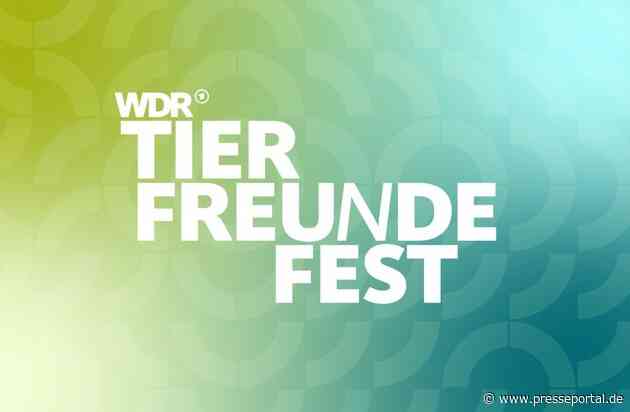 Tiere suchen ein Zuhause – live am 5. September aus dem Tierheim in Bochum beim WDR TIERFREUNDEFEST