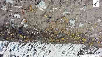 They're taking the p***! Climbers are melting Everest's glacier with their urine, study warns