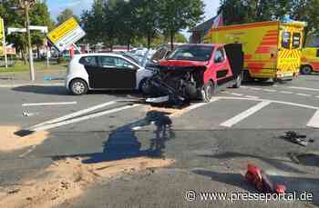 POL-ROW: Schwerer Verkehrsunfall mit drei Fahrzeugen auf der B 71