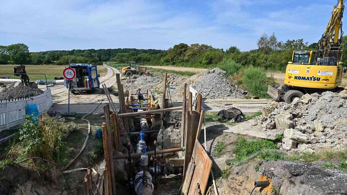 Länger als geplant: Münsterstraße bleibt bis Ende September nur einspurig befahrbar