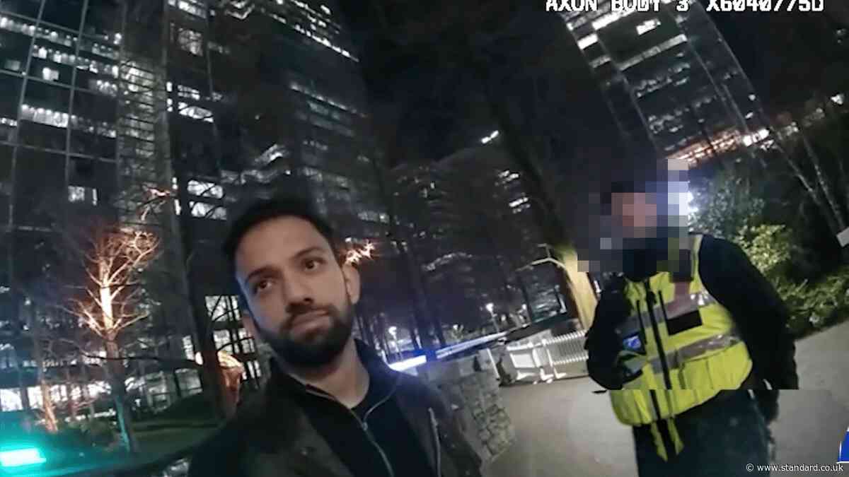 Moment attacker arrested after heroic security staff halt attempted rape in London underpass