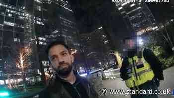 Moment attacker arrested after heroic security staff halt attempted rape in London underpass
