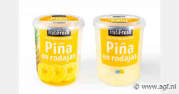 Nieuw verpakkingsontwerp voor gesneden ananas bespaart 20% plastic