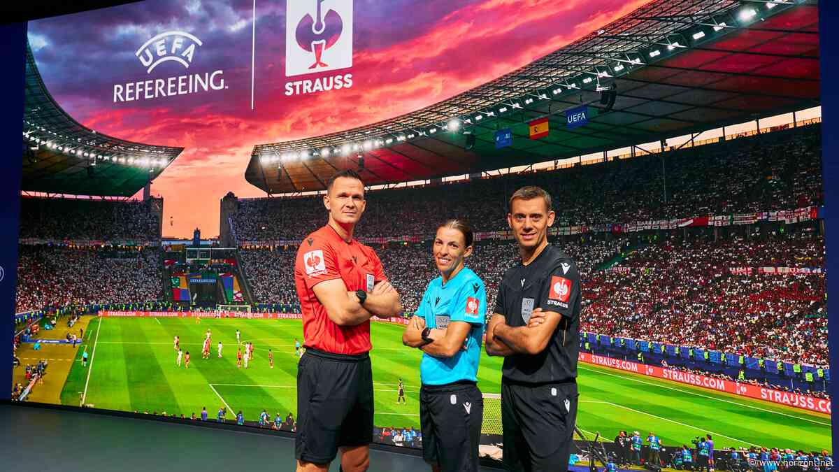 Nach dem Baseball-Helm: Strauss erobert die nächste freie Werbefläche im Sport