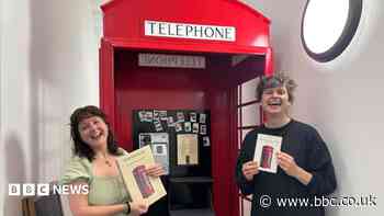Travelling telephone box tells town's stories