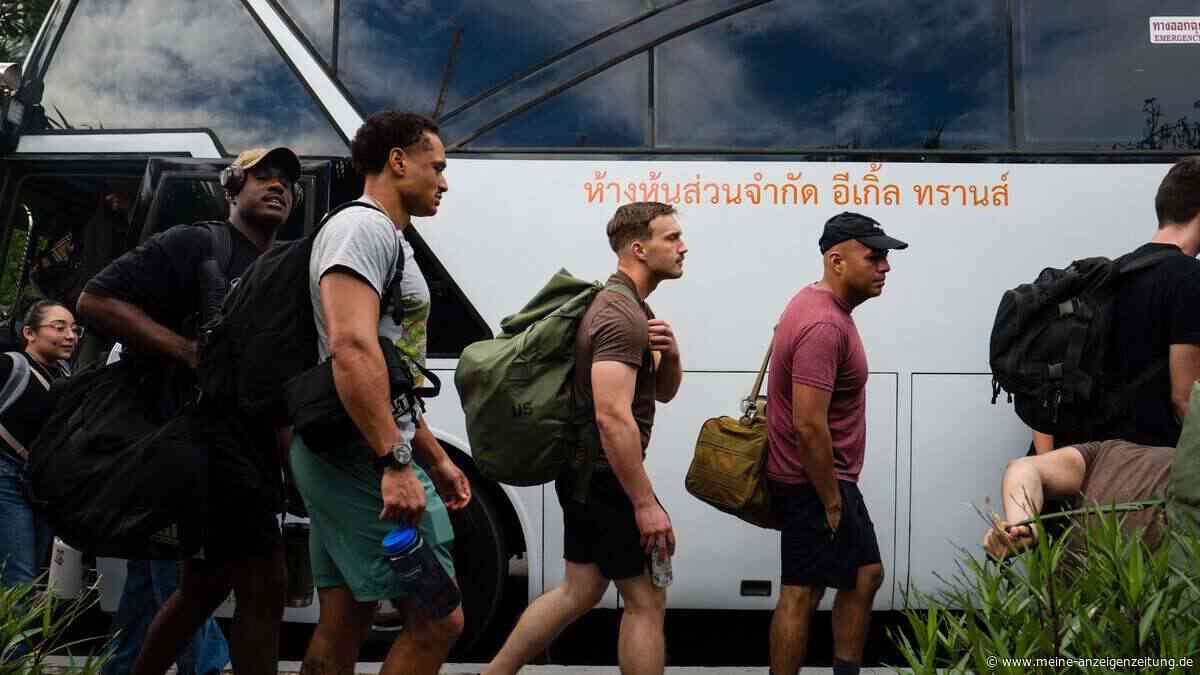 Landgang nach fast einem Jahr: Tausende US-Soldaten feiern in Thailands „Sündenmetropole“
