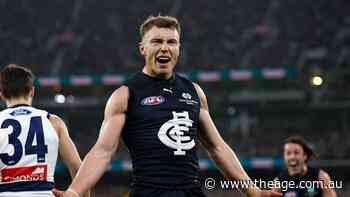 AFL Finals 2026 LIVE: Blues riding a wave of momentum over Cats, but young gun defender faces concussion test