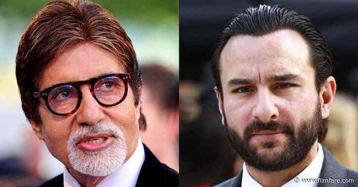 Saif Ali Khan Opens Up On Working With Amitabh Bachchan For The First Time