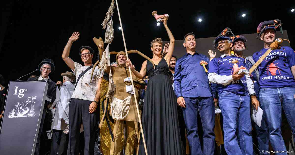 Ig Nobel prizes go to scientists studying cockroach milk, nose-blowing, more