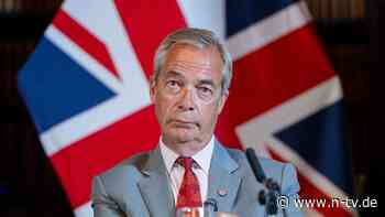 Berater von Farage hört auf: Rücktritte bei Großbritanniens Rechtspopulisten nach Spendenvorwürfen