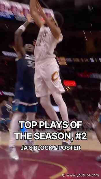 😱 The denial & the dunk! #LetEmKnow #Cavs #JarrettAllen #NBA #Shorts