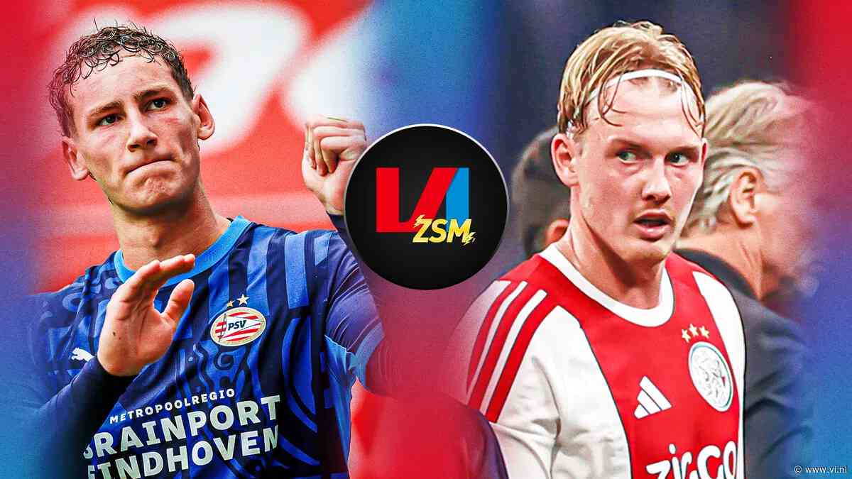Drie titels voor PSV, maar veel moeite met Ajax