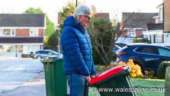 Binman warns 'put 1 item on your bin' or 'it will be left halfway down road'