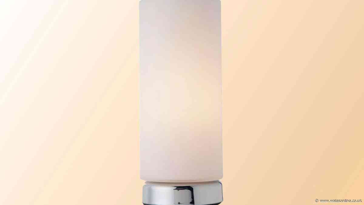 'Classy' £23 table lamp with feature shoppers call 'genius' only 9p with deal