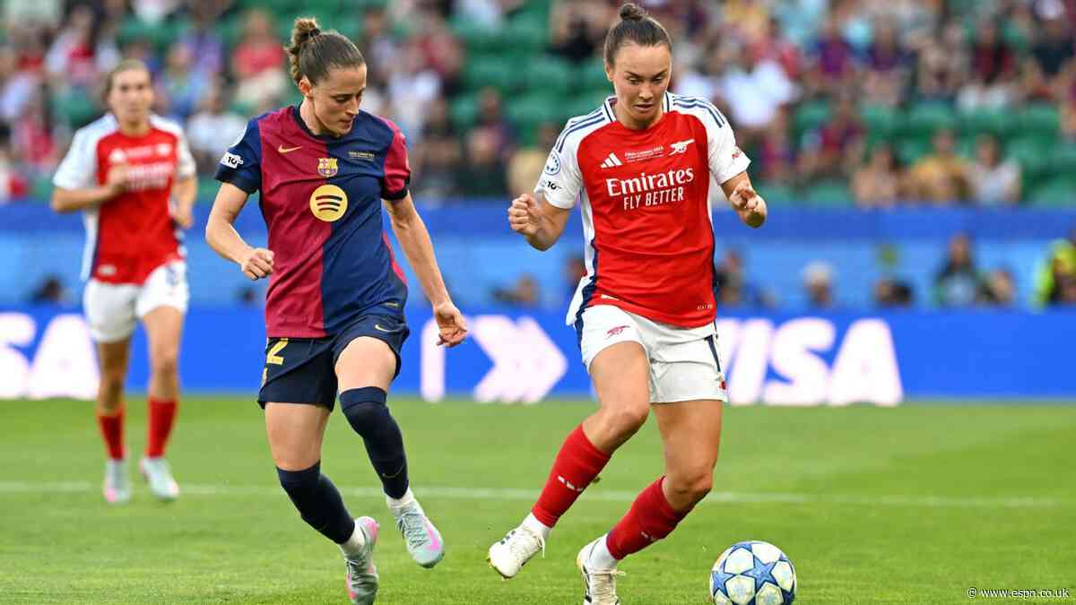 Arsenal-Barca in UWCL draw, Chelsea get Lyonnes