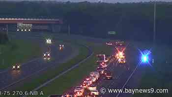 Multiple I-75 crashes, one deadly, thwarting morning traffic